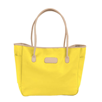 Tyler Tote (Order in any color!) Totes Jon Hart Lemon Coated Canvas  