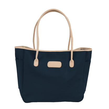 Tyler Tote (Order in any color!) Totes Jon Hart Navy Coated Canvas  