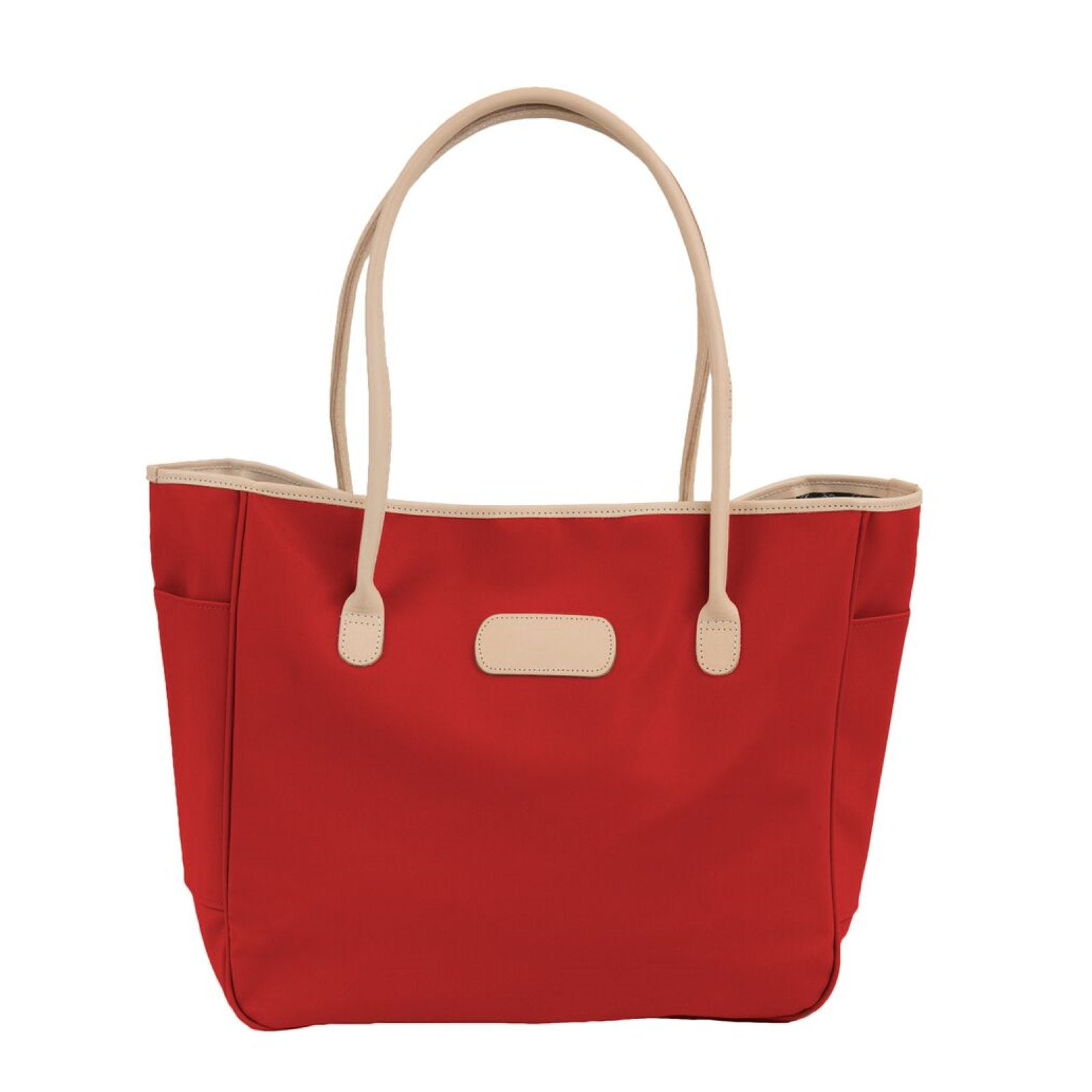 Tyler Tote (Order in any color!) Totes Jon Hart Red Coated Canvas  