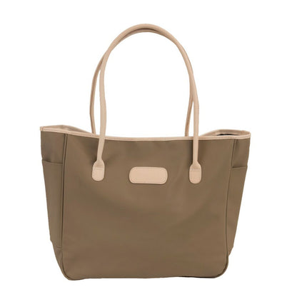 Tyler Tote (Order in any color!) Totes Jon Hart Saddle Coated Canvas  