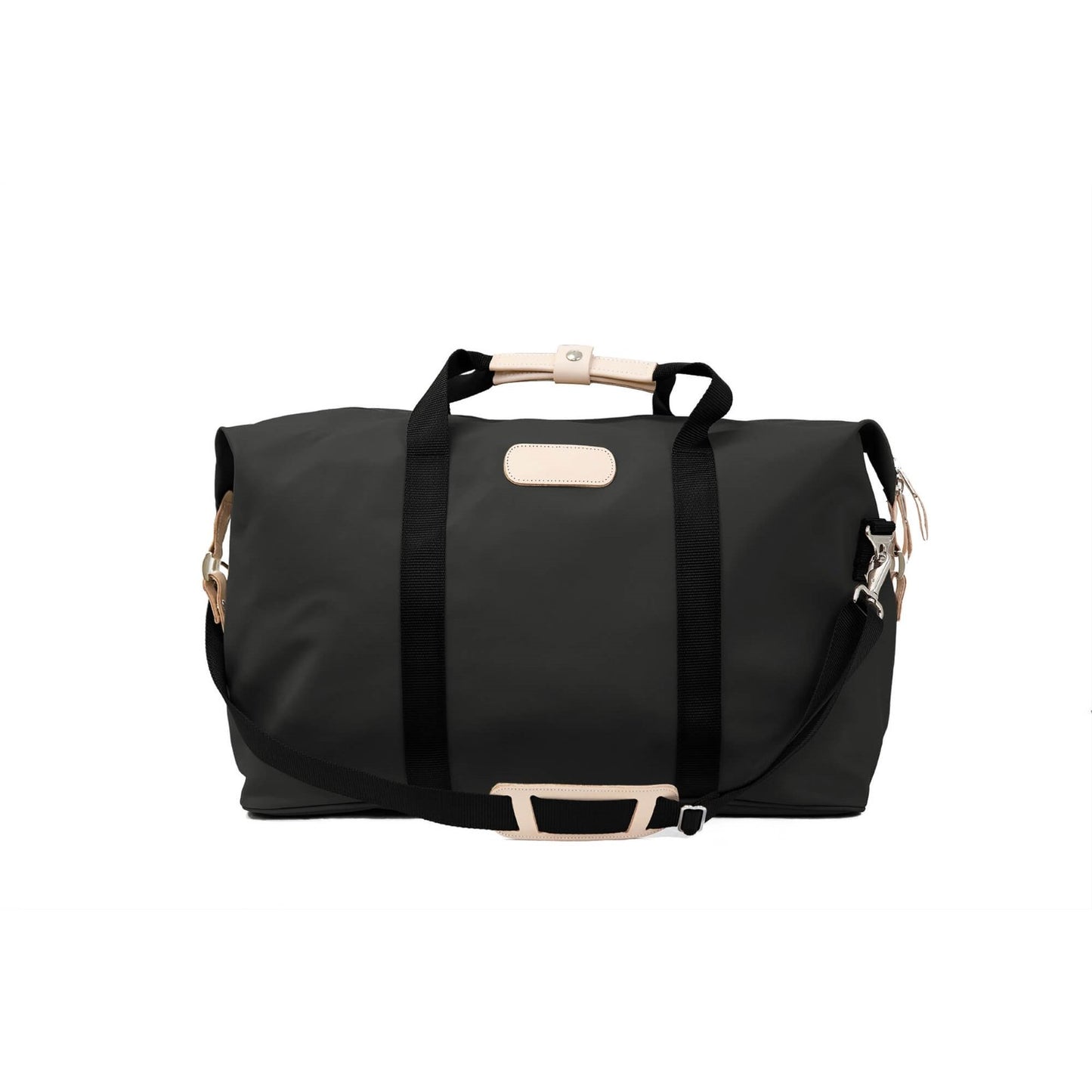 Weekender (Order in any color!) Travel Bags Jon Hart Black Coated Canvas  