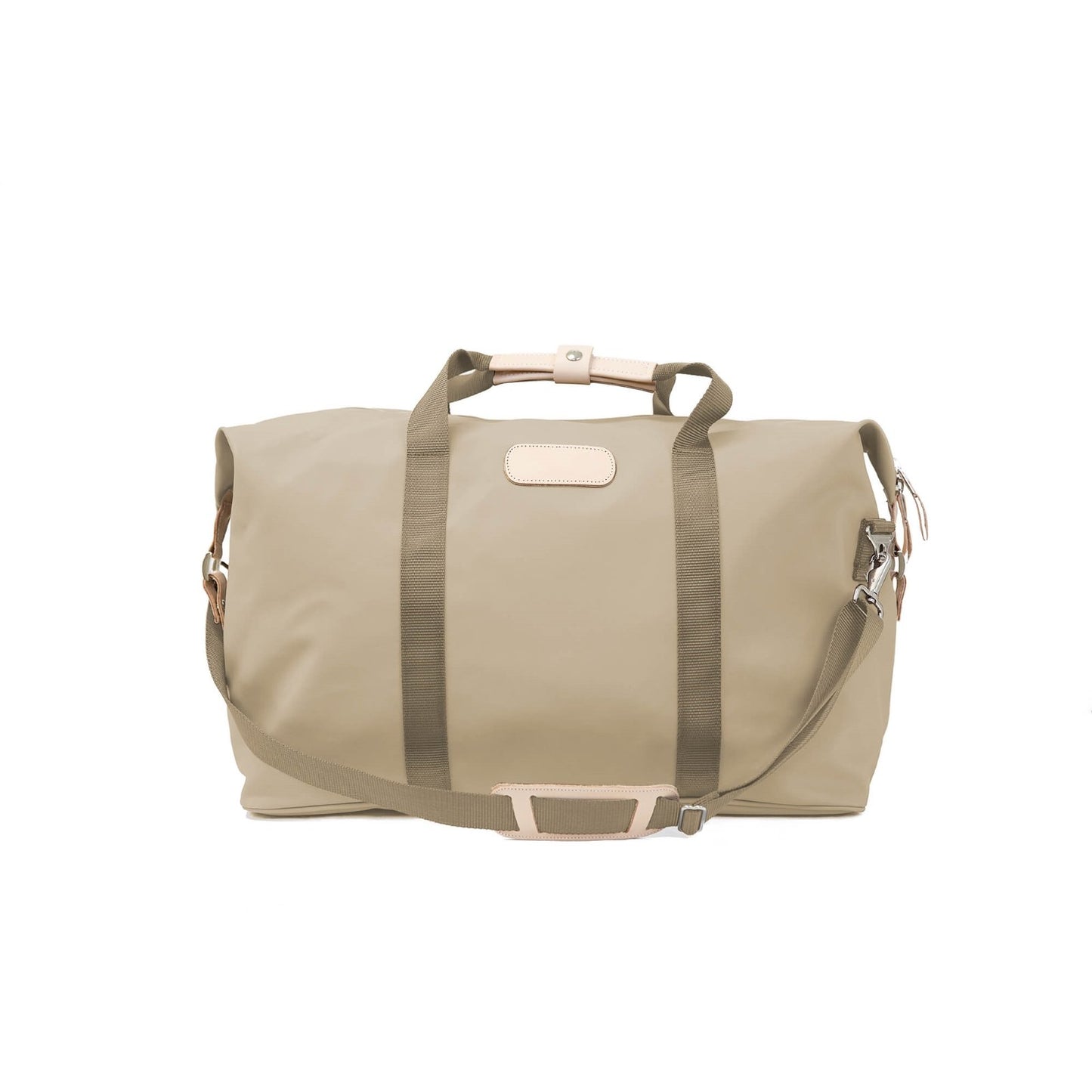 Weekender (Order in any color!) Travel Bags Jon Hart Tan Coated Canvas  